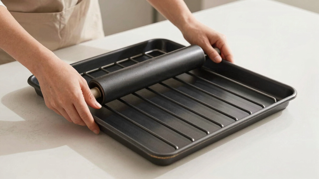 best rolling sheet pan rack for baking trays