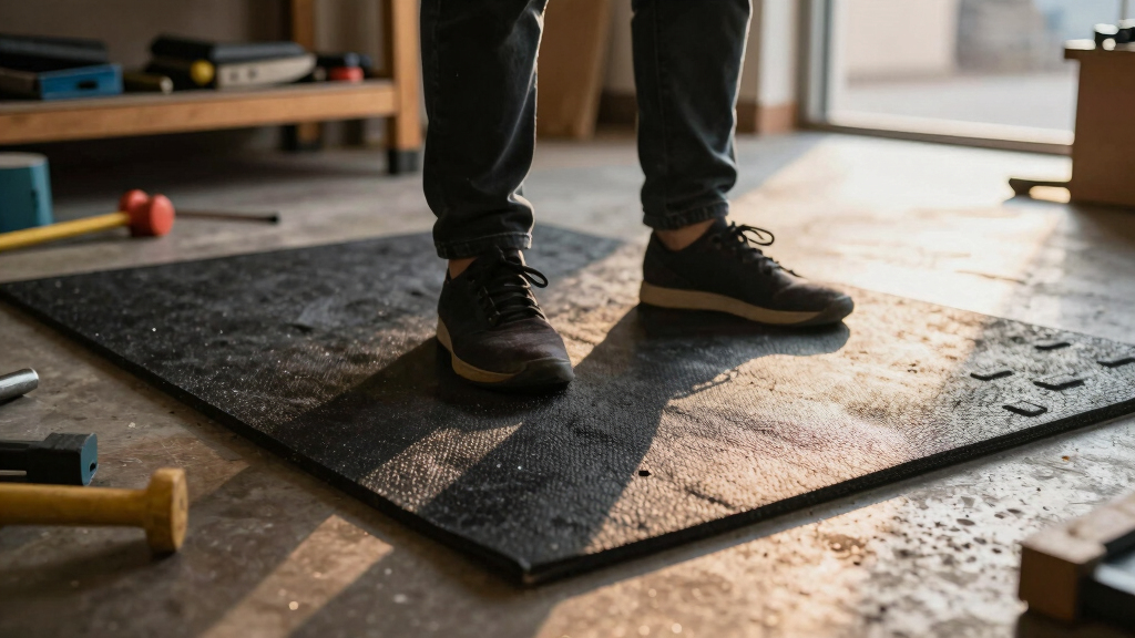 anti-fatigue floor mat workshop