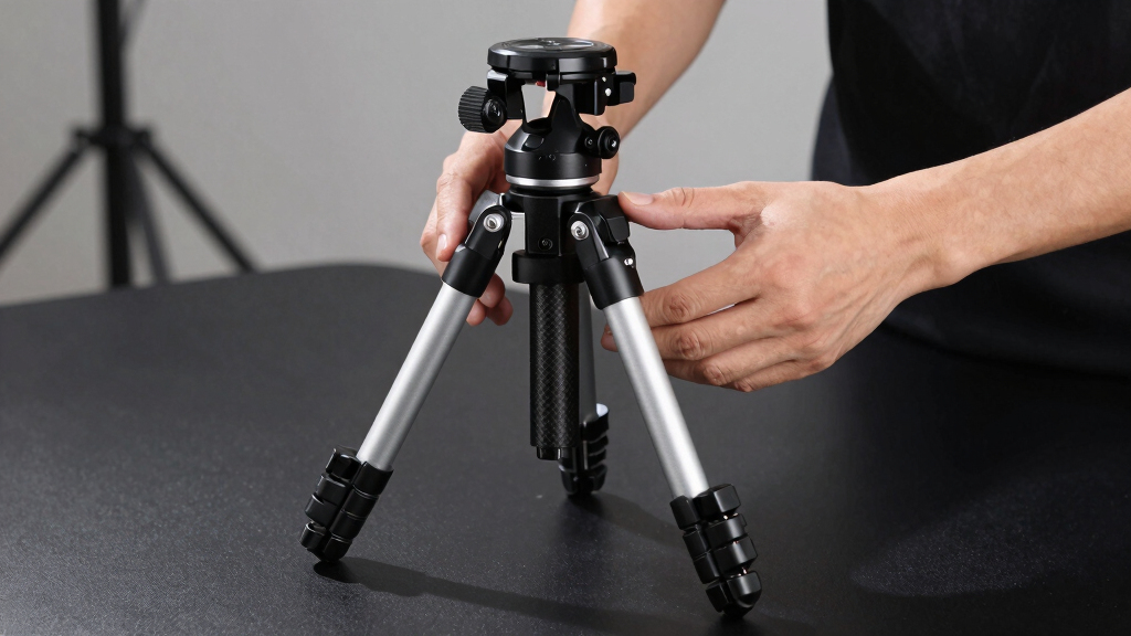 high end camera tripod set