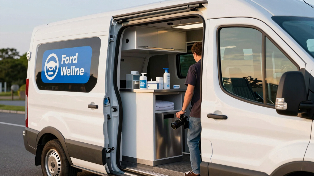 best Ford Transit wellness service van setups