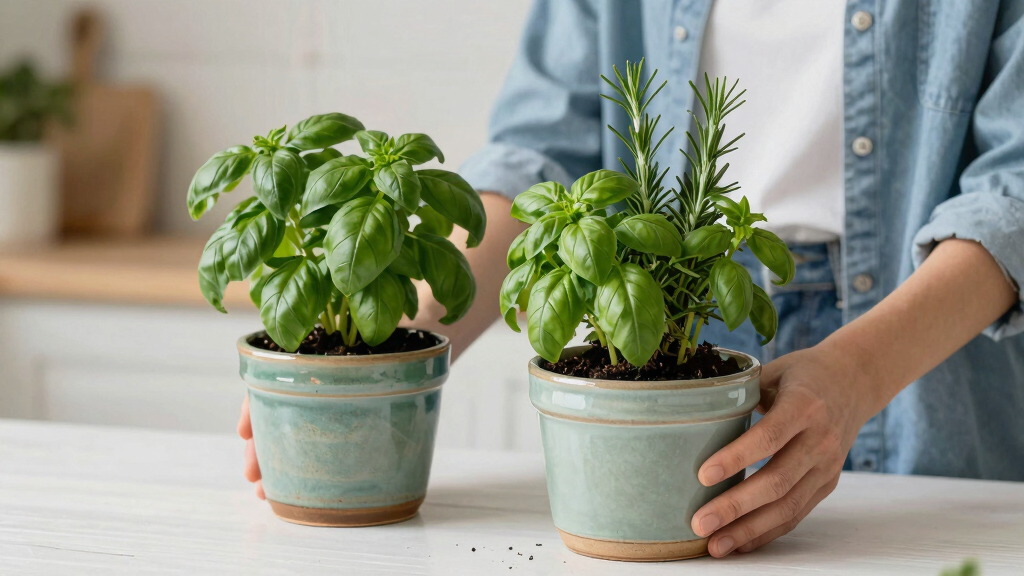 best indoor herb garden for kitchen counter