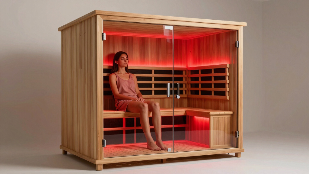 best infrared sauna with red light therapy