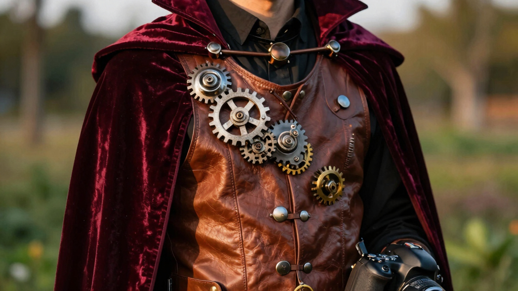 steampunk vampire costume