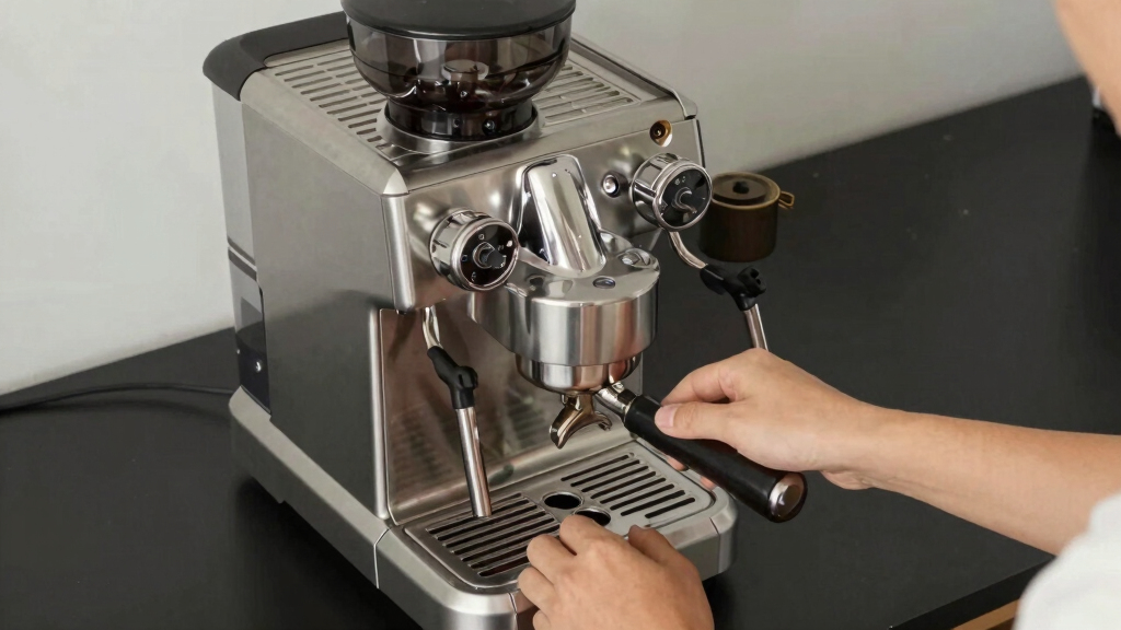 best high-ticket espresso machine with grinder