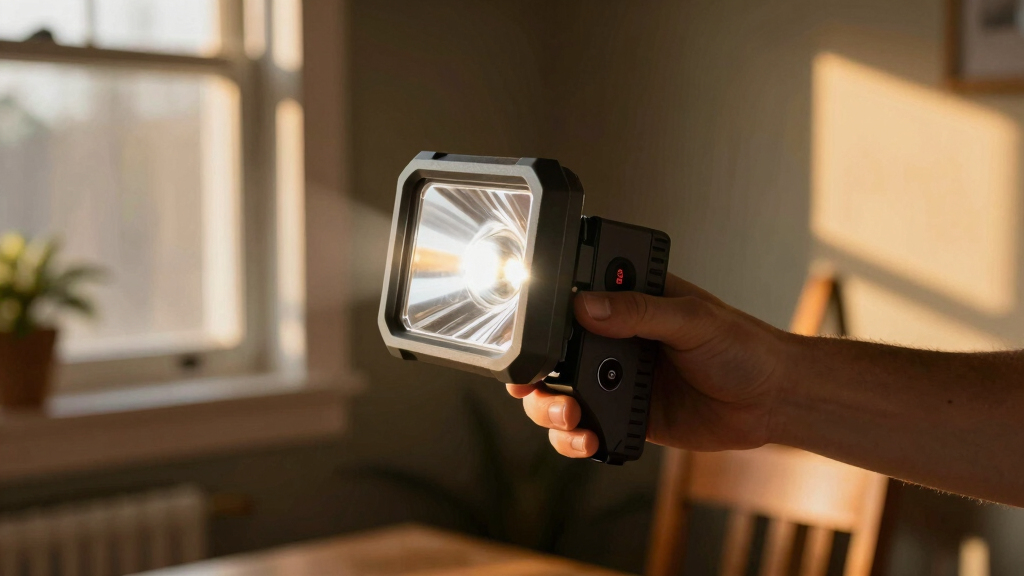 best rechargeable work light for outages