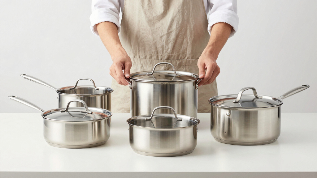 best 5 ply stainless steel cookware set