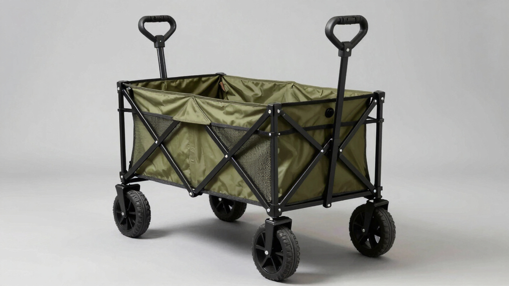 best collapsible wagon for hauling camp equipment