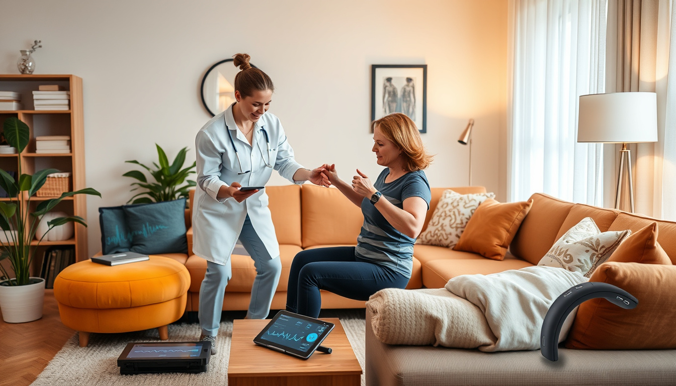 Revolutionizing Recovery: The Rise of Physiotherapy Home Services Enhanced by Technology