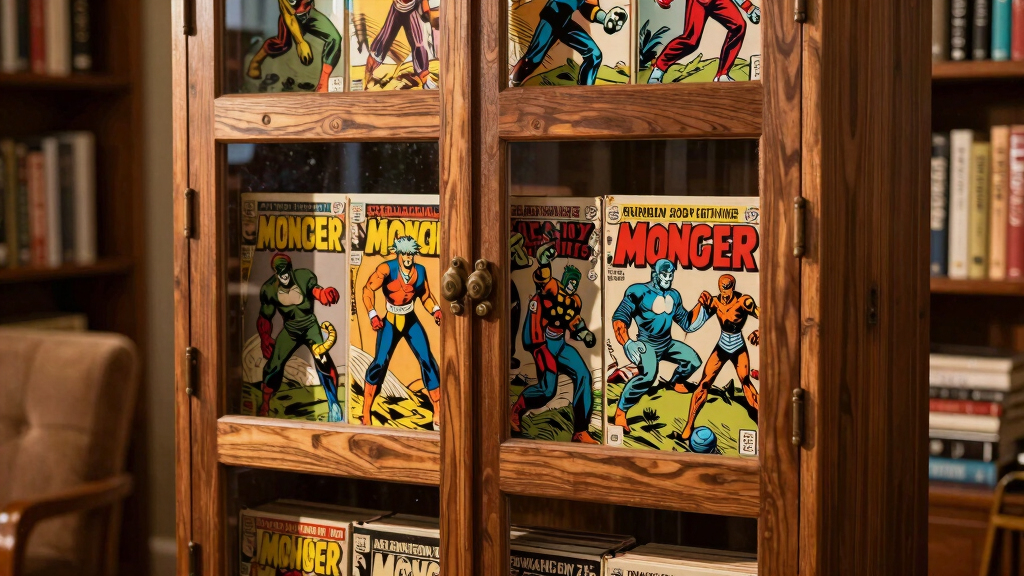 best comic storage cabinet for monster comics