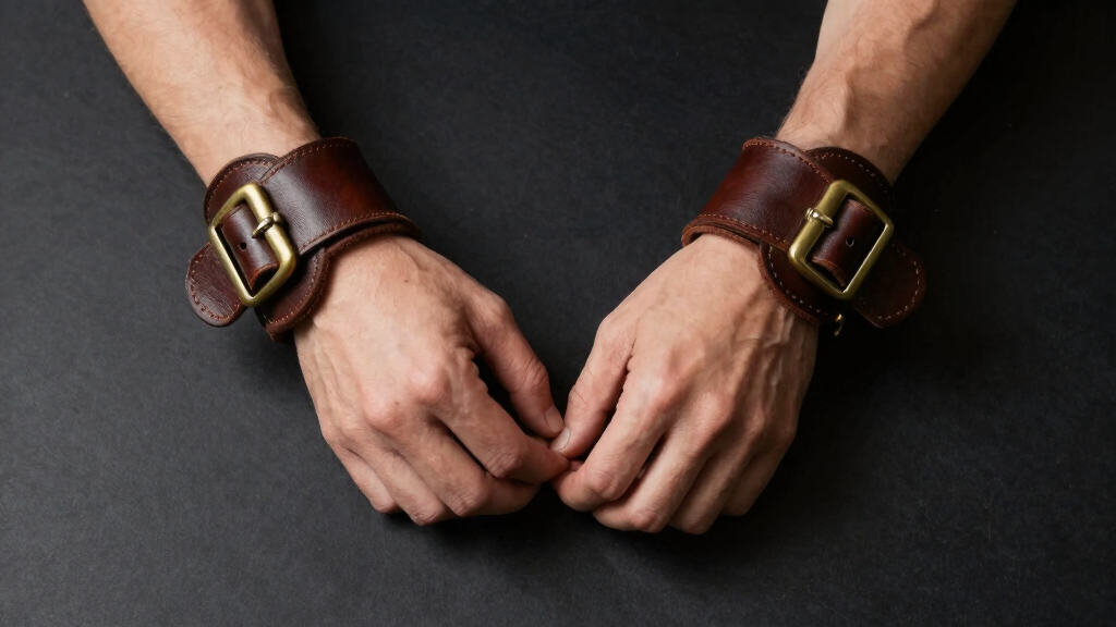 steampunk bracers leather