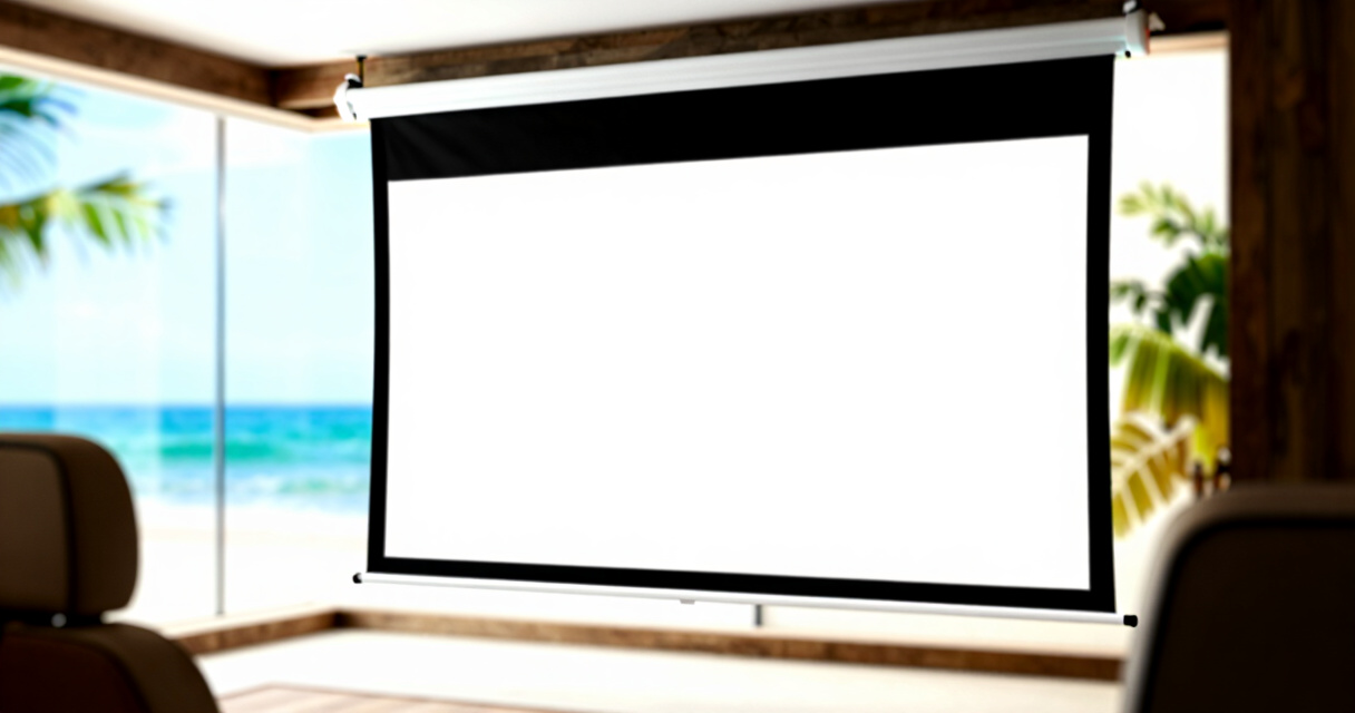 best premium projector screen motorized 120 inch