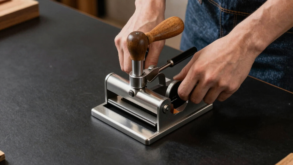 best leather cutting press for small shop