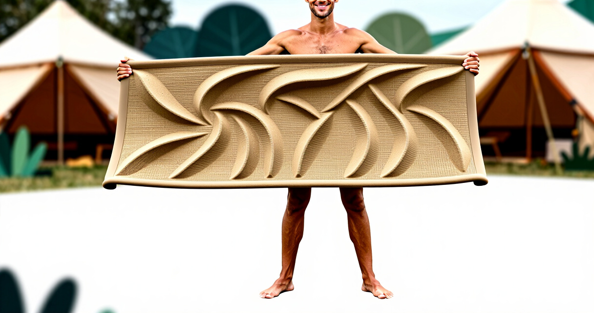 best sand mats for festival camp entrances