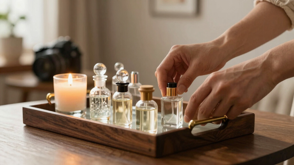best decorative trays for perfumes and candles