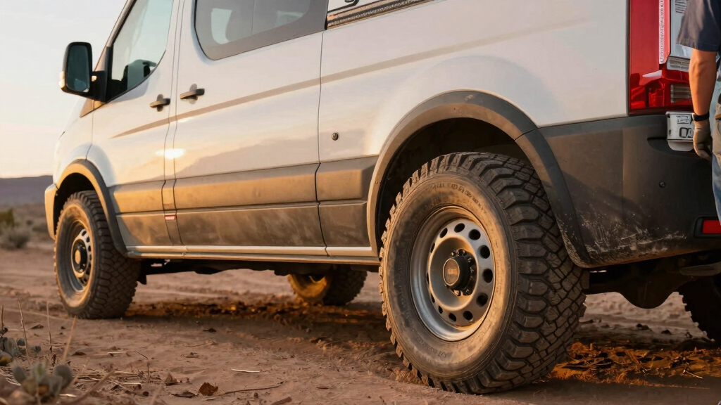 best mud-terrain tires for overland vans