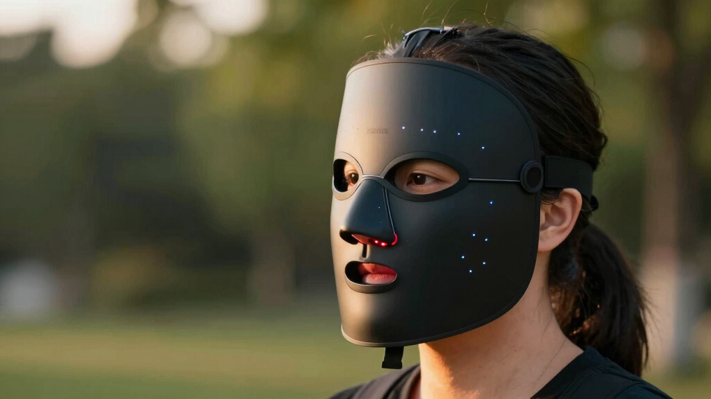premium LED face mask device