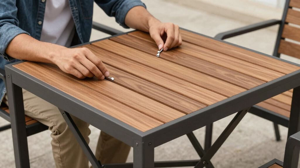 best outdoor dining set for community patio