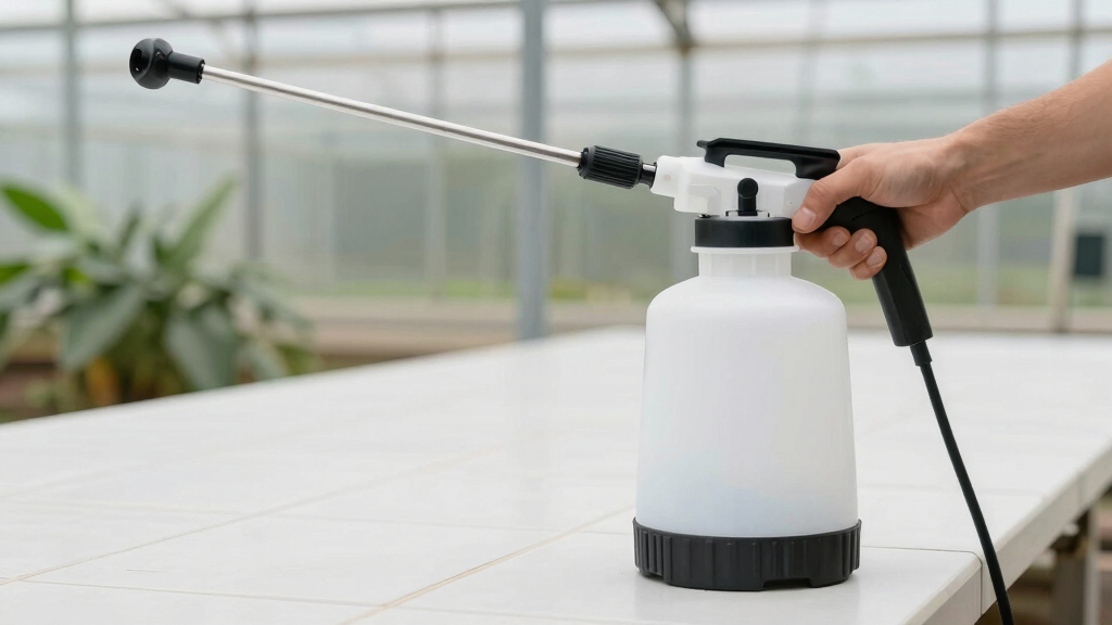 best cordless sprayer for greenhouse sanitation