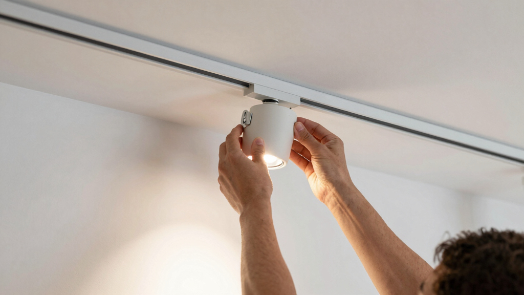 best track lighting kit for gallery wall