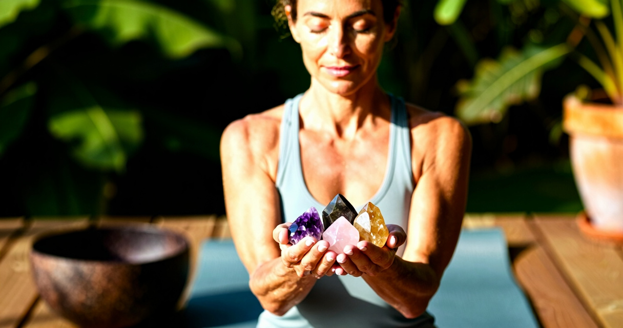 crystal set healing stones