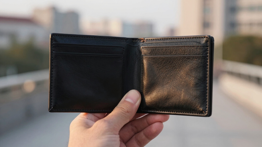 premium wallets for slim carry men