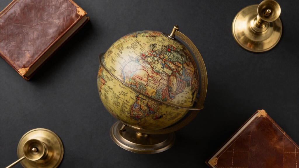 best antique-style globe bar for gothic lounges