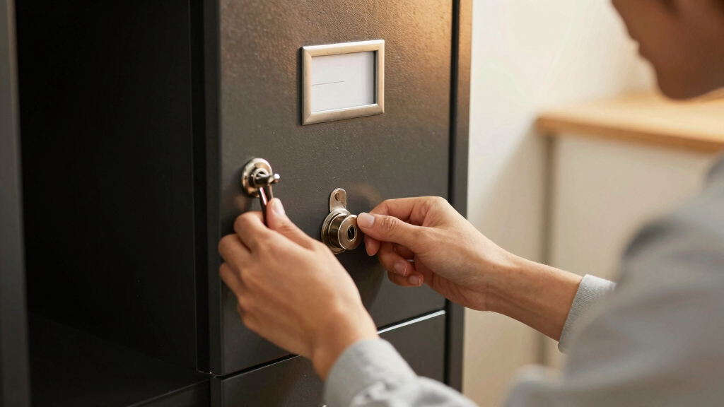 best locking filing cabinet for confidential documents