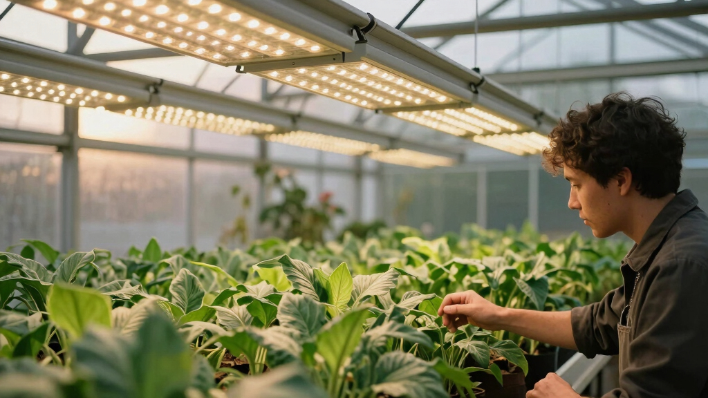 best LED grow lights for greenhouse