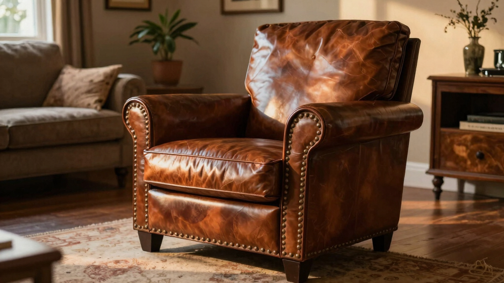 best leather club chair for monster lounge