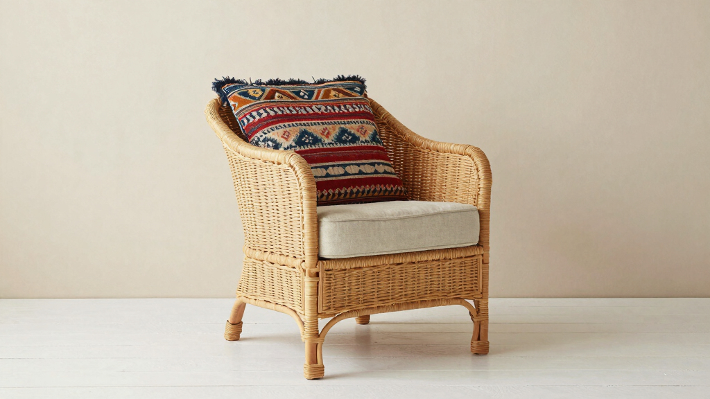 best rattan accent chairs for boho decor