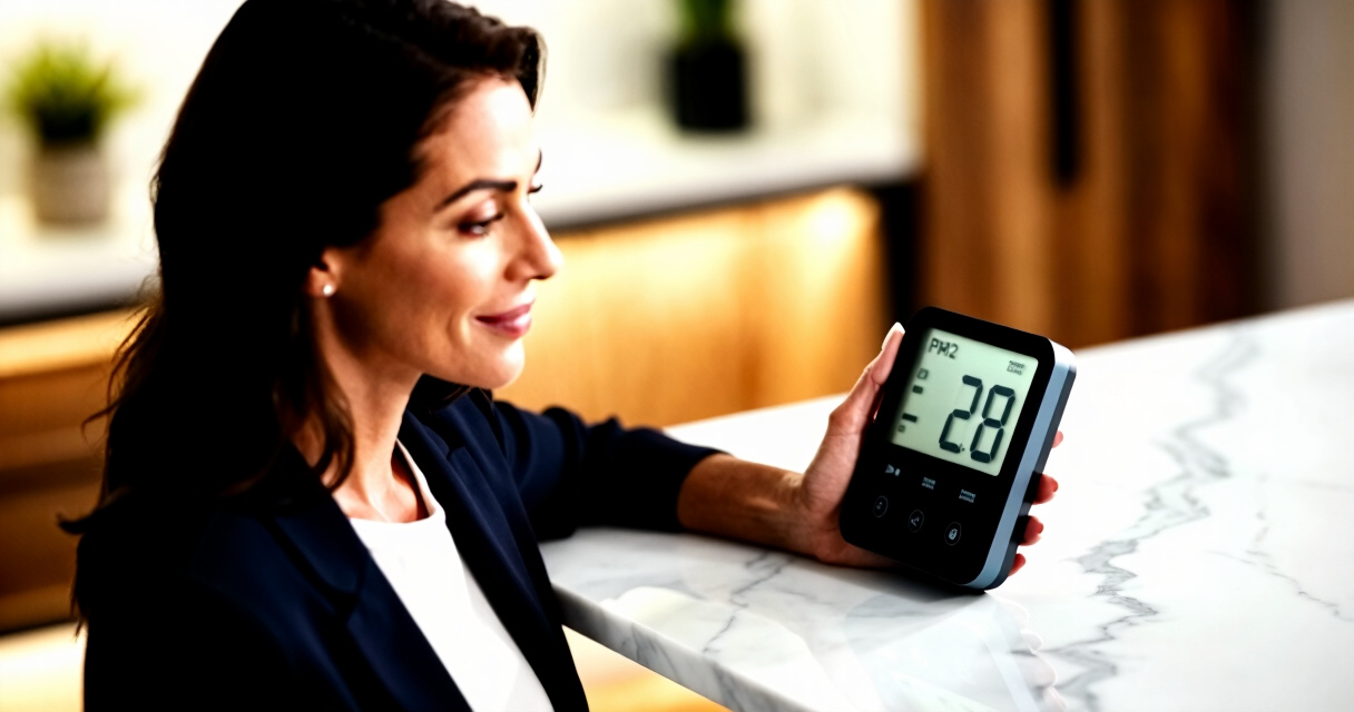 best indoor PM2.5 monitor for wood smoke