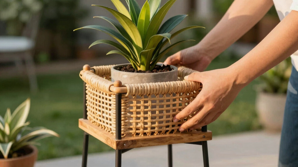 best planter stands for boho homes