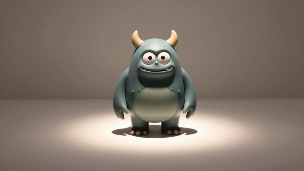 museum lighting for monster collectibles
