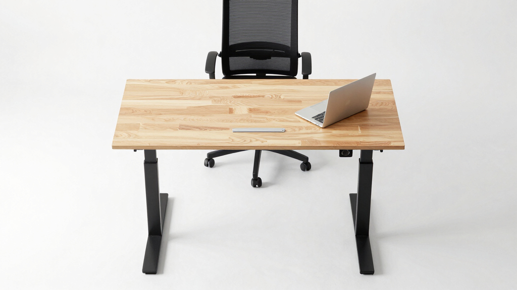 best executive sit stand desk with return
