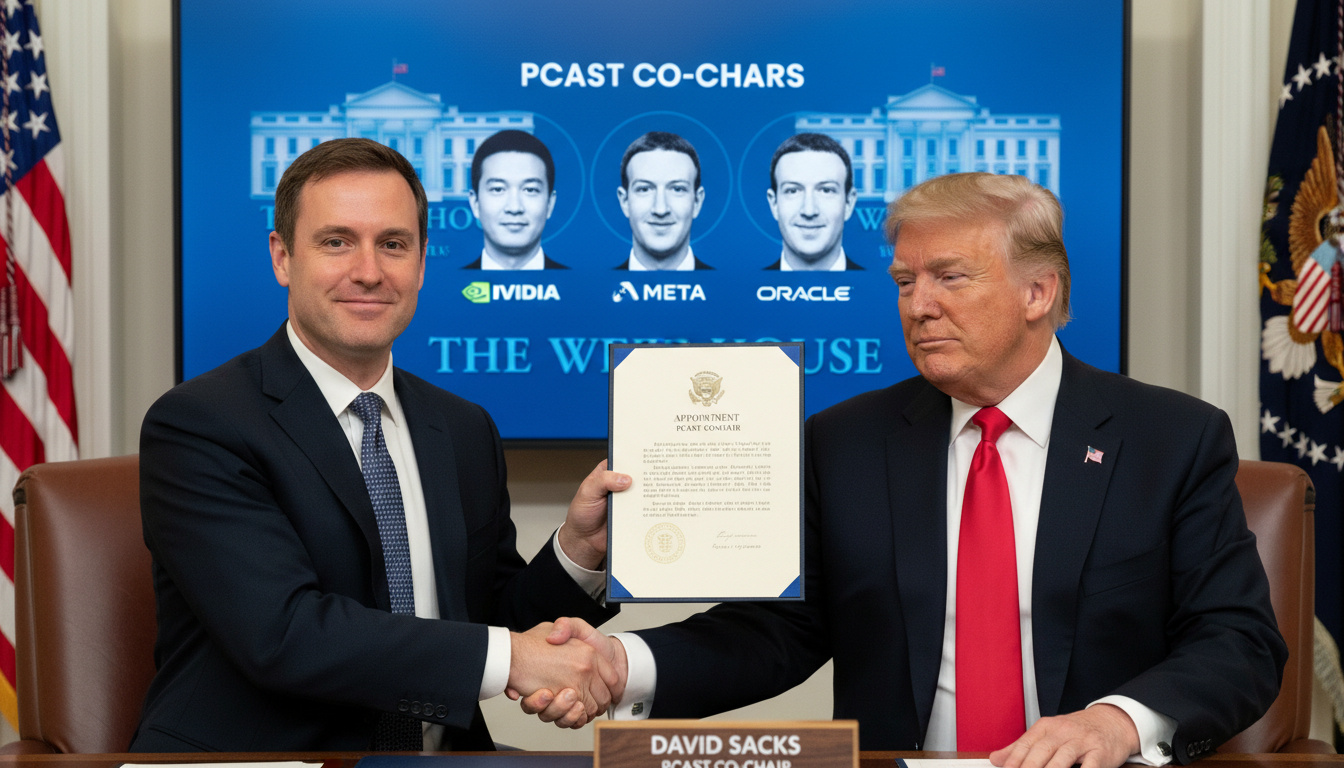Featured image for Trump Appoints David Sacks PCAST Co-Chair After AI Czar Term Ends