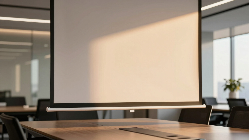 best motorized projector screen tab tensioned