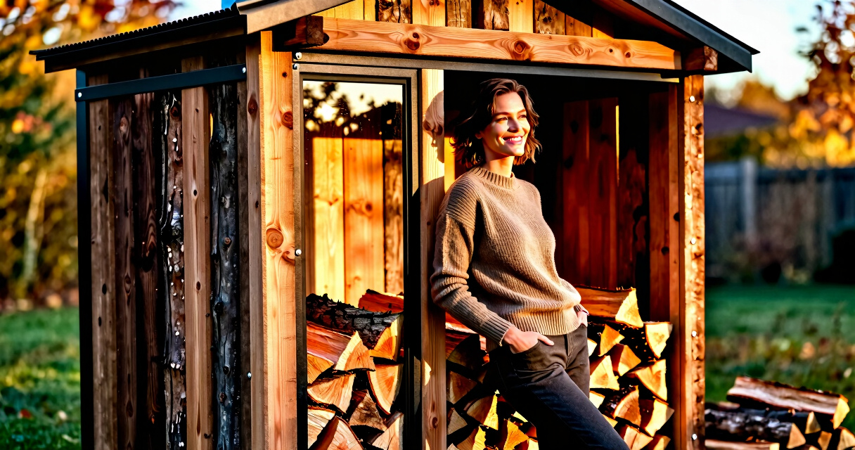 best firewood shed kit outdoor