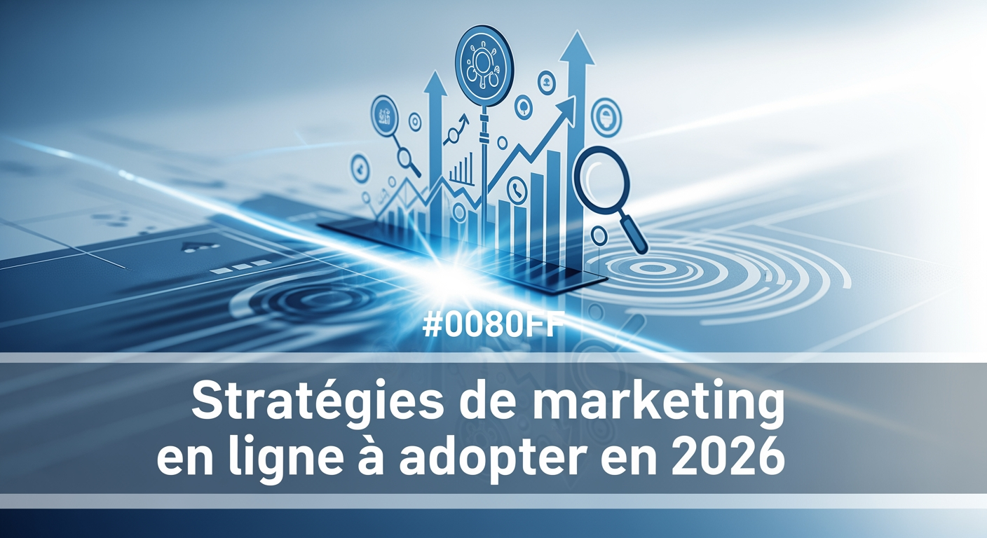 Stratégies de marketing en ligne à adopter en 2026