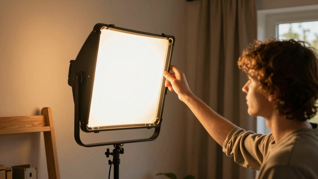 best LED panel lights for home photo studio