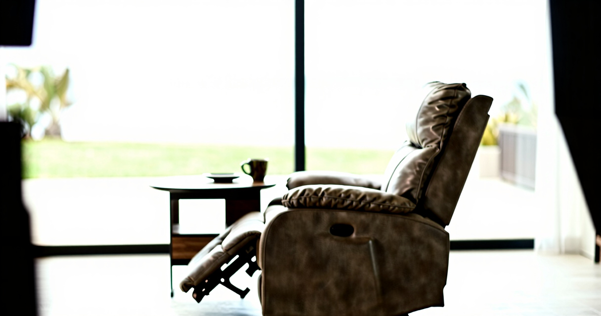 best high end loveseat recliner with console