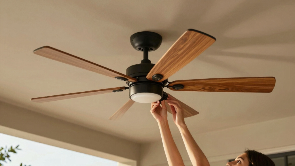 best wood blade outdoor ceiling fans for covered patios