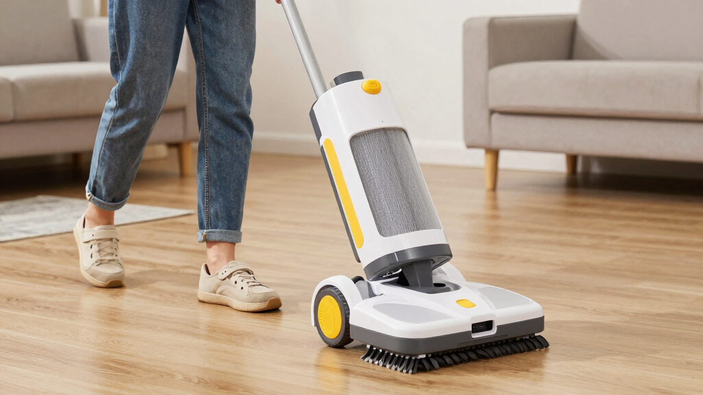 best floor sweeper with HEPA filter