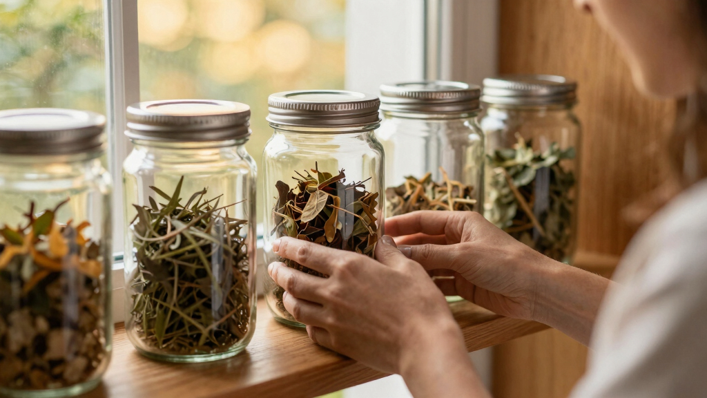 best apothecary jars glass set