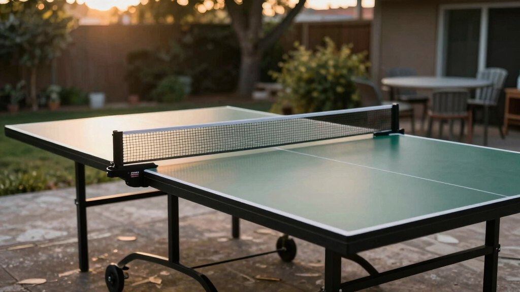 ping pong table indoor outdoor