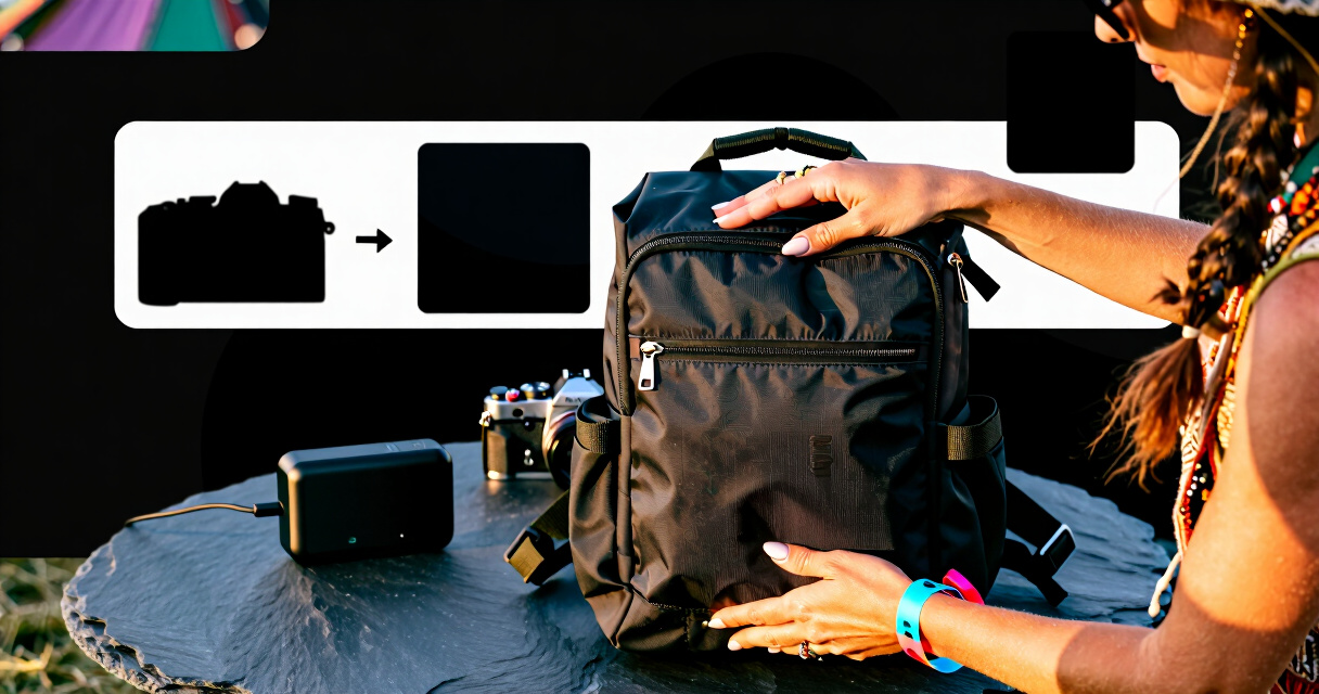 best camera backpack for festival creators