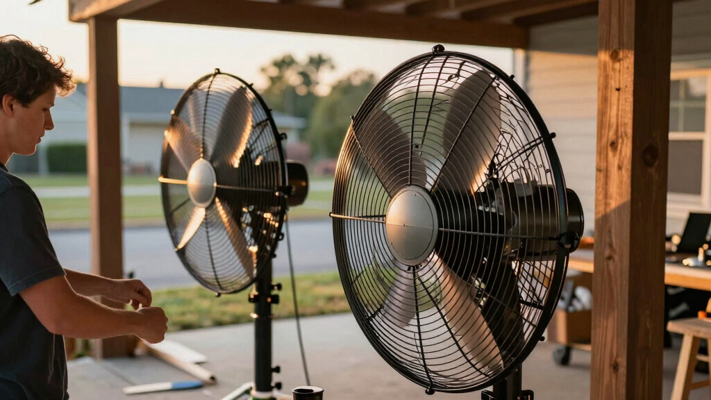 best garage fans for workshop patios