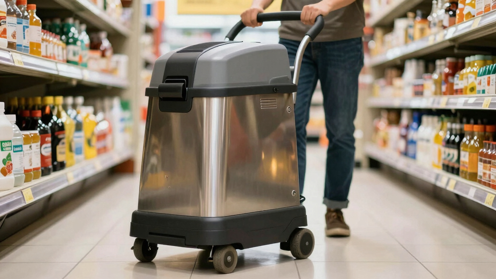 best cleaning machine for supermarkets