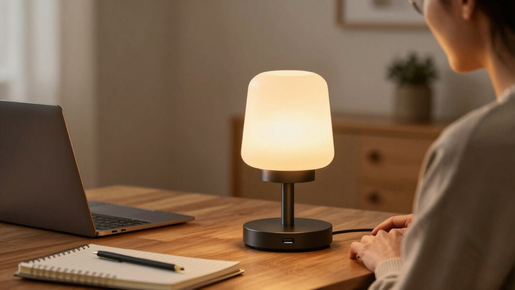 best table lamps with USB charging