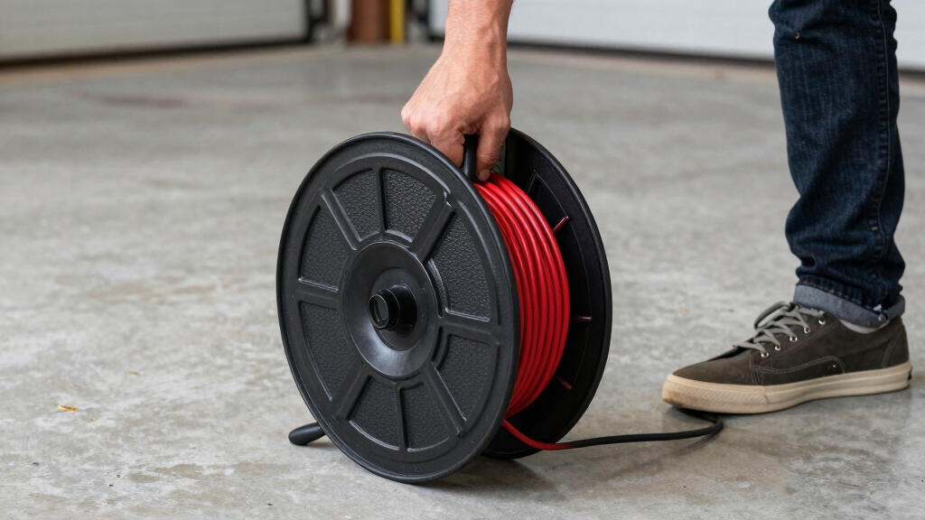 best garage extension cord reel