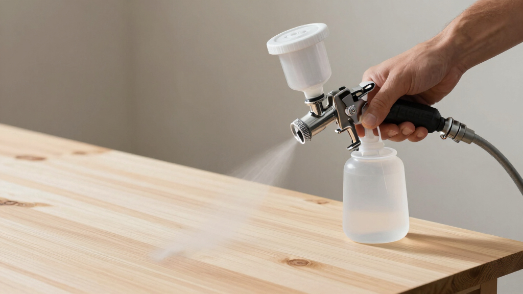 best spray system for waterborne finish